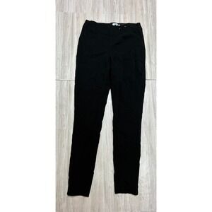 Calvin Klein Womens Black Pull On Skinny Dress Pants Stretch Trousers Size 6